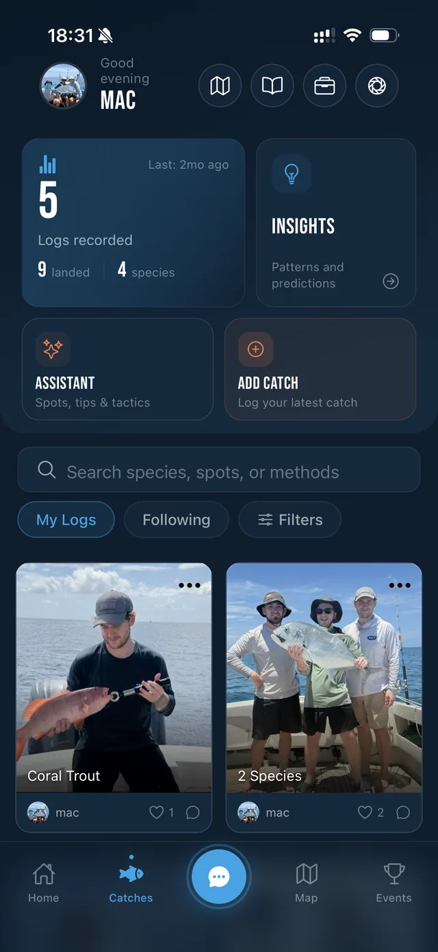 Catch logging in Fisho