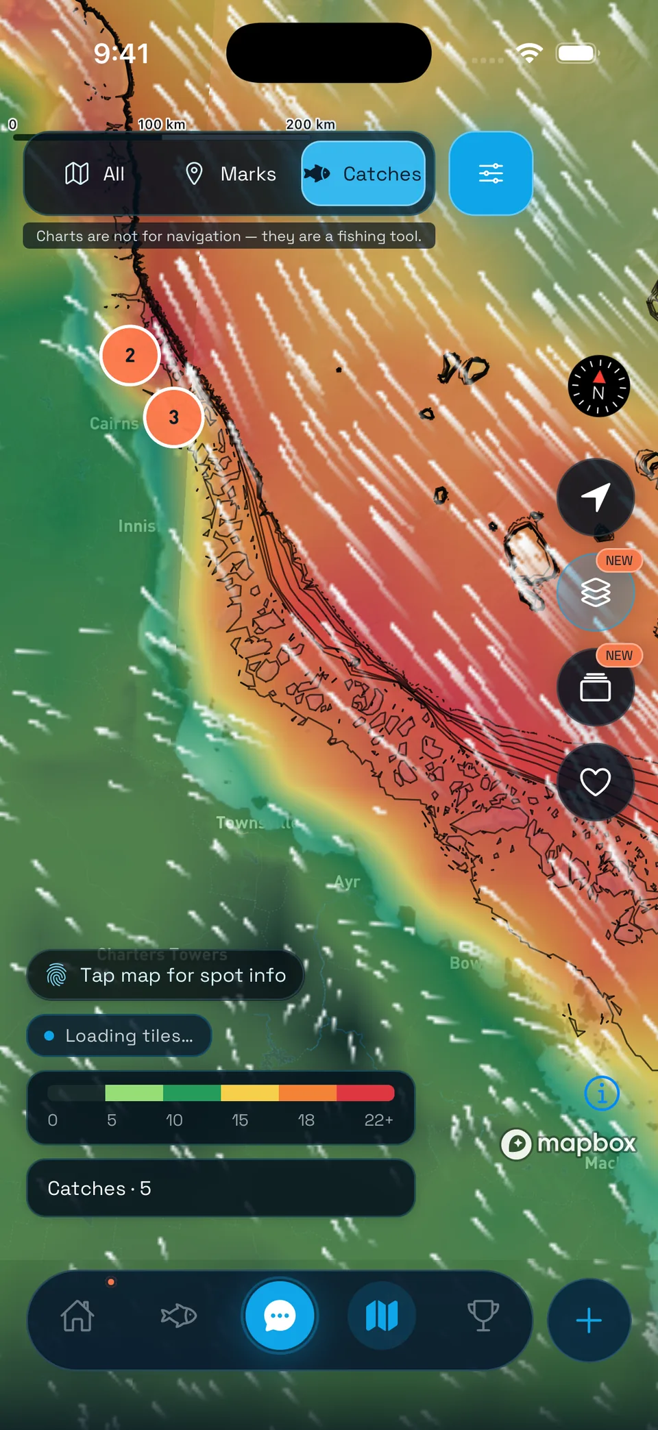 Wind overlay in Fisho
